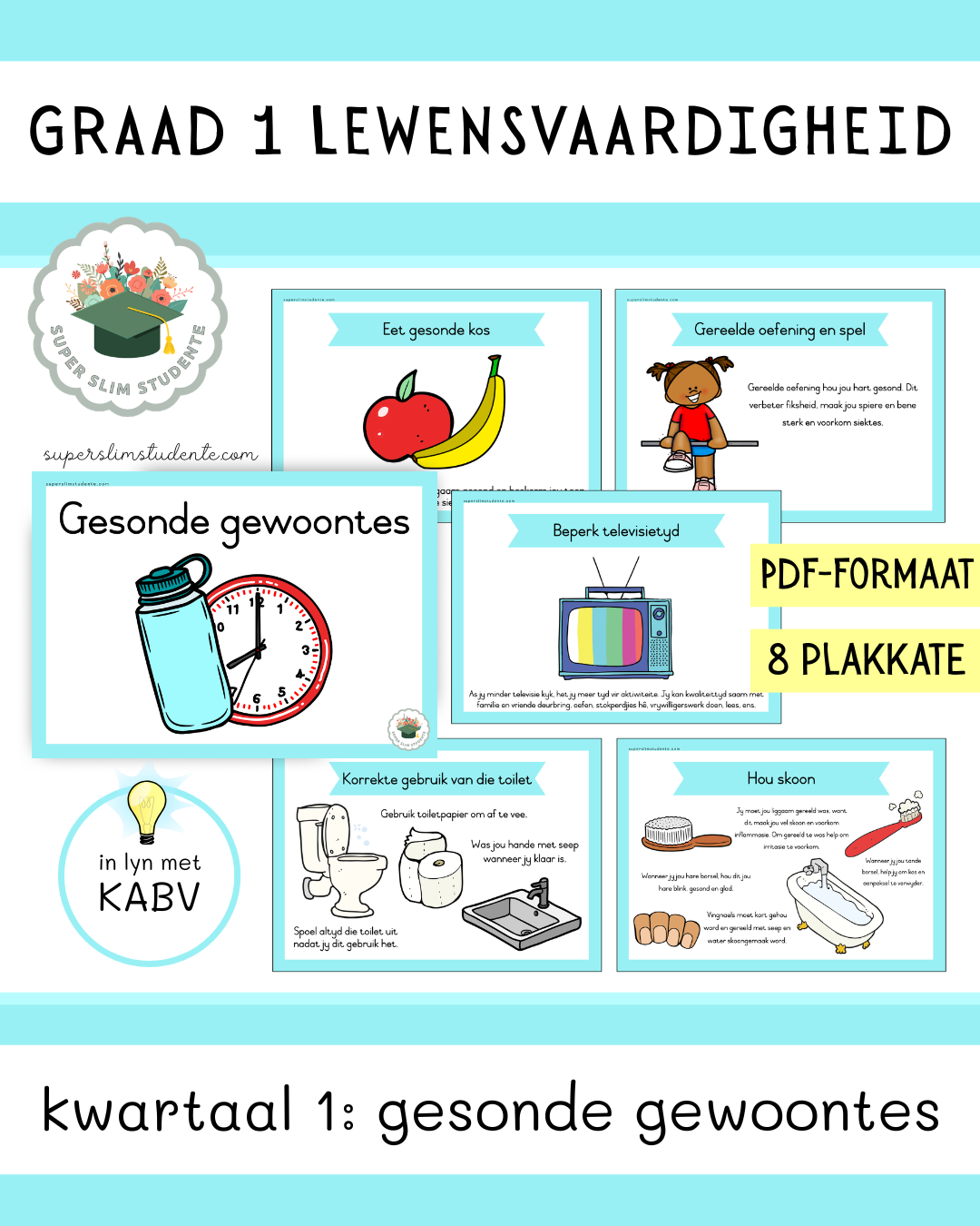 Grade 1 Term 1: Healthy Habits [Choose Language]