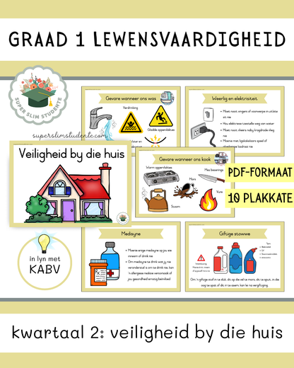Grade 1 Term 2: Safety in the Home [Choose Language]