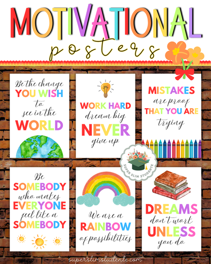 Motivational Posters [Choose Language]