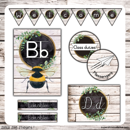 Vintage Wood Classroom Theme (Foundation Phase)