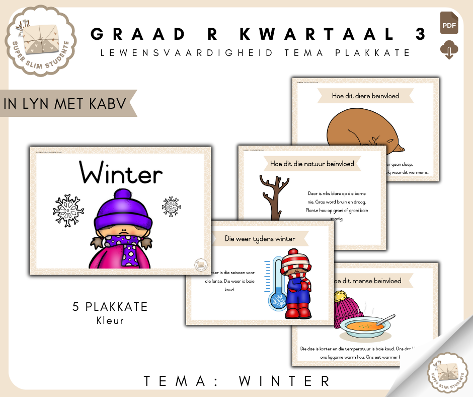 Grade R Term 3: Winter [Choose Language]