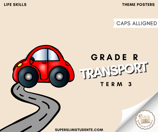Grade R Term 3: Transport [Choose Language]