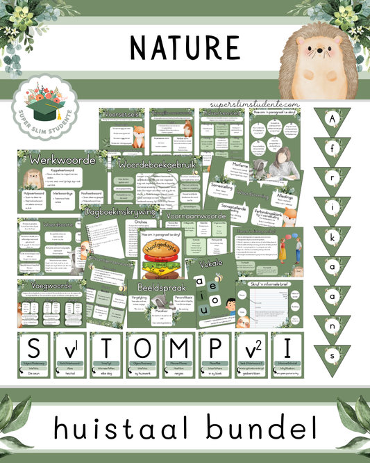 Nature Theme / Afrikaans Huistaal Bundel