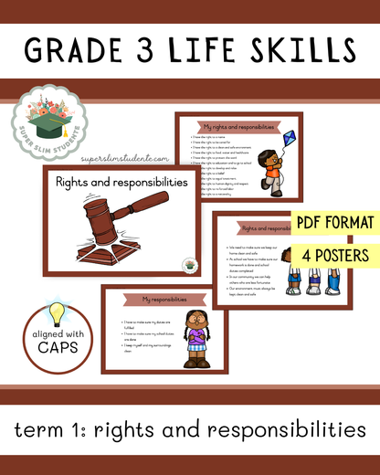Grade 3 Term 1: Rights and responsibilities [Choose Language]