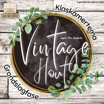 Vintage Wood Classroom Theme (Foundation Phase)