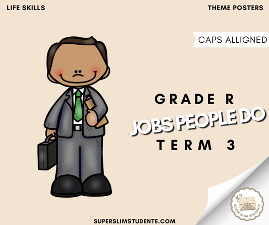 Grade R Term 3: Jobs People Do [Choose Language]