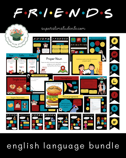 Friends Theme / English Language Bundle