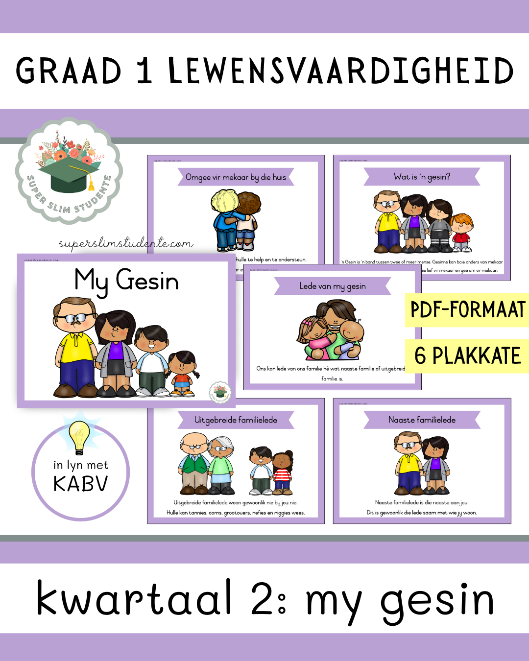 Grade 1 Term 2: My Family [Choose Language]