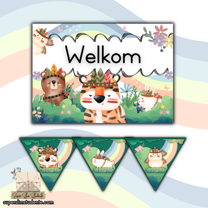 Boho Animals Classroom Theme (Foundation Phase)