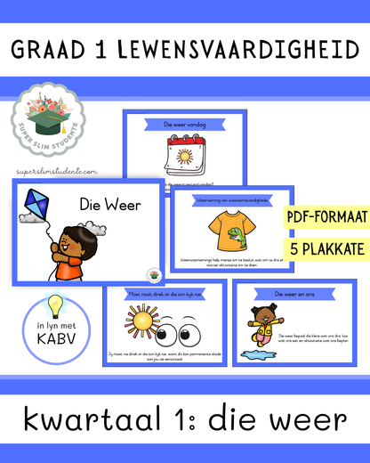 Grade 1 Term 1: The Weather [Choose Language]