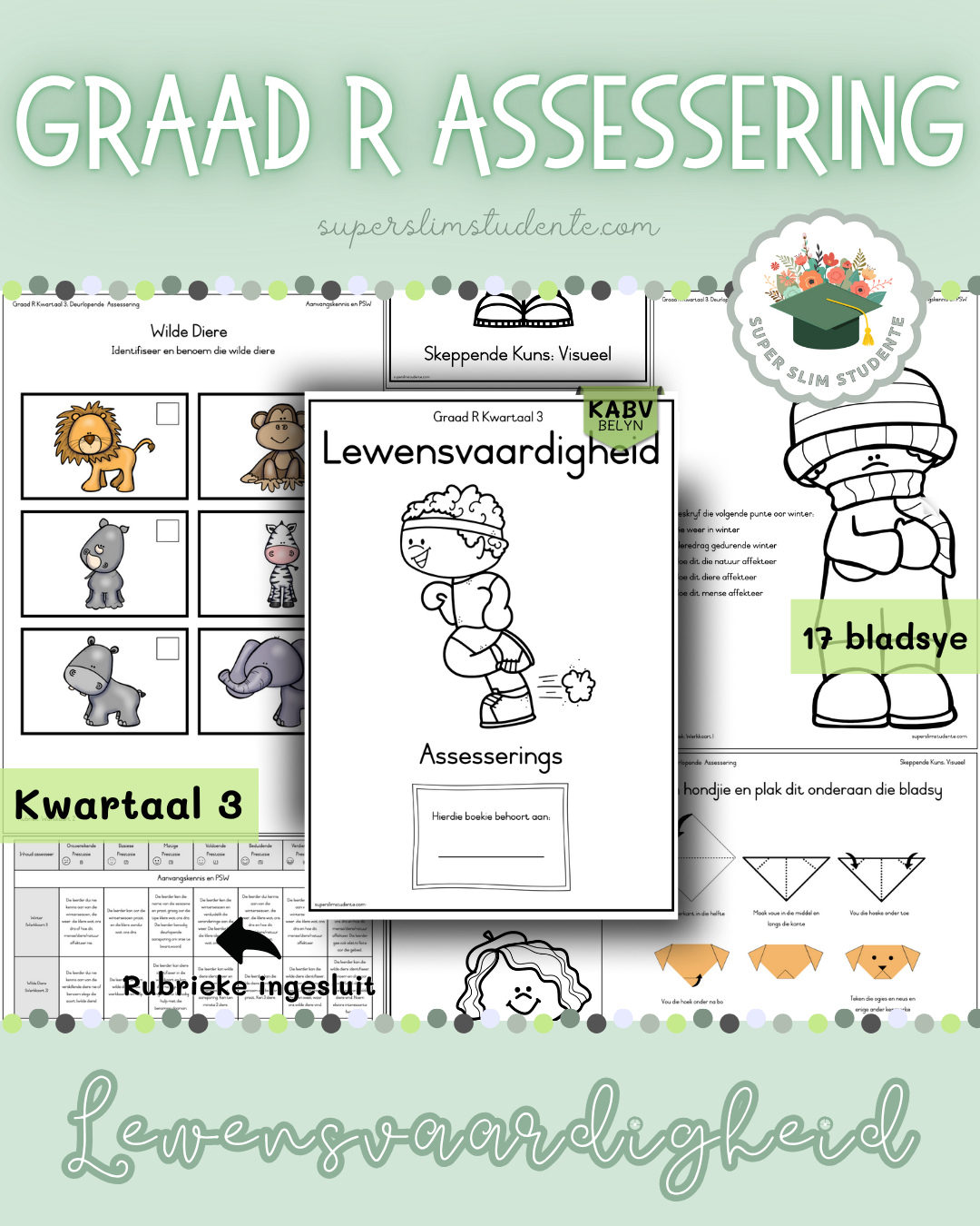 Grade R Term 3: Life Skills Assessments