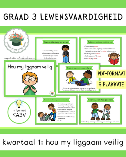 Grade 3 Term 1: Keeping my body safe [Choose Language]
