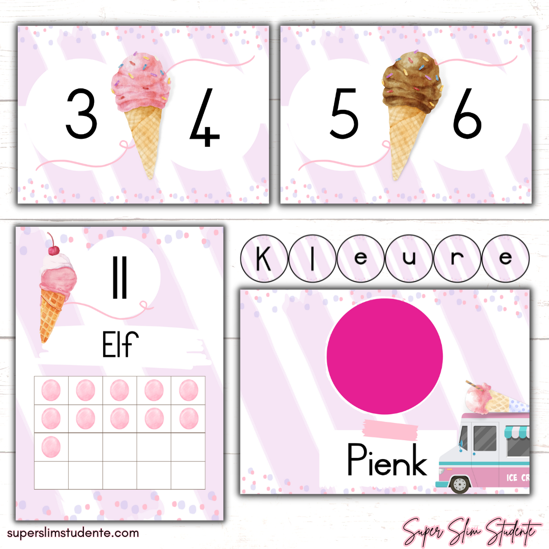 Ice Cream Classroom Theme (Foundation Phase)