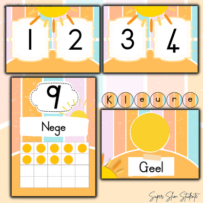 Hello Sunshine Classroom Theme (Foundation Phase)