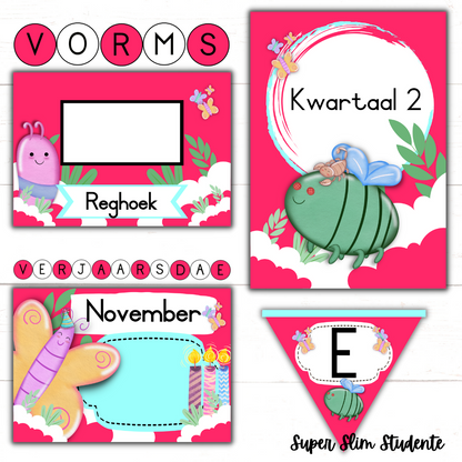 Bugs Classroom Theme (Preschool Version)