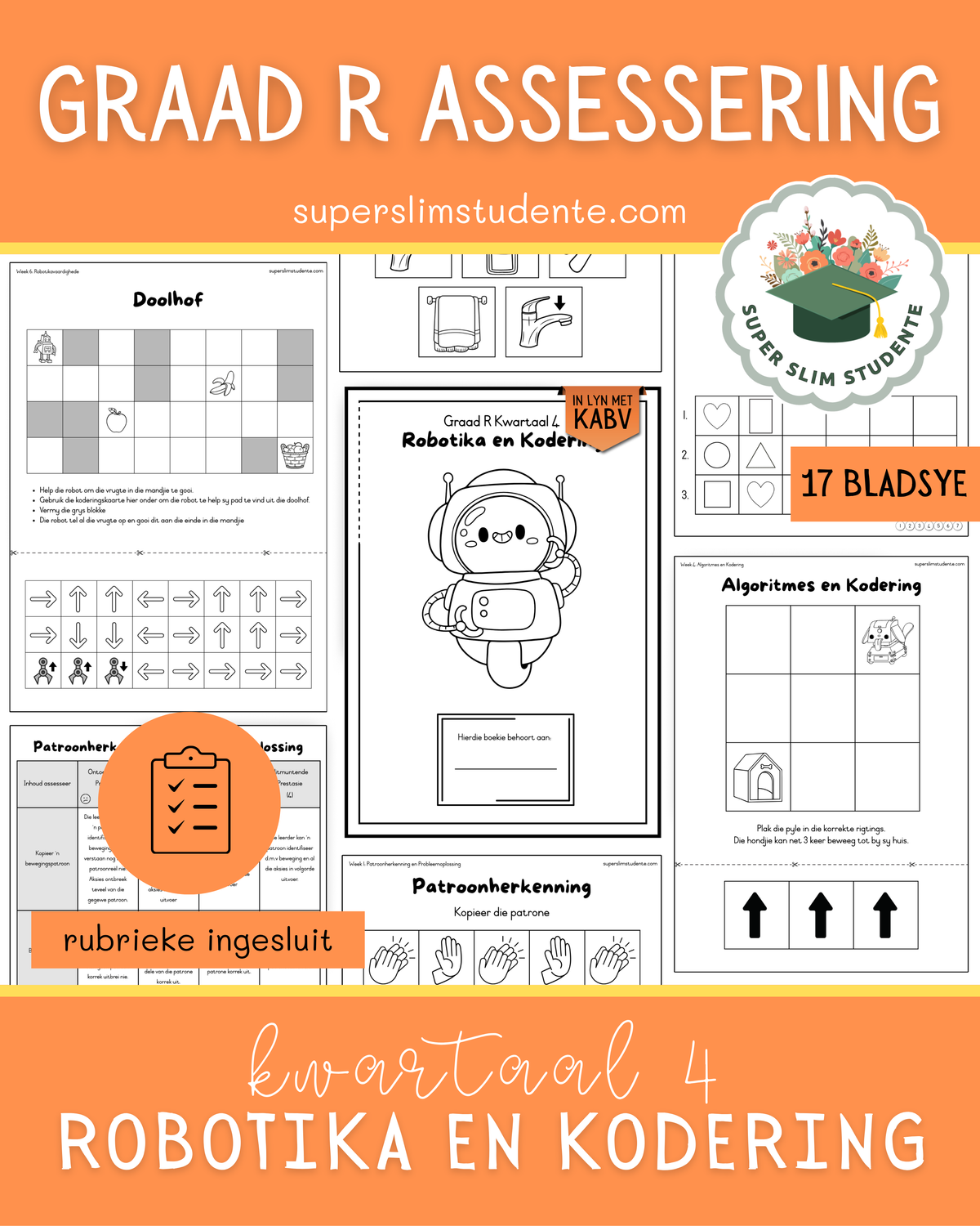 Term 4: Grade R Robotics & Coding Assessment [Choose Language]