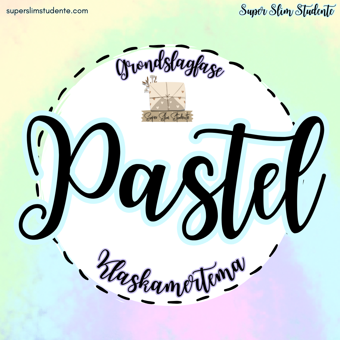 Pastel Classroom Theme (Foundation Phase)