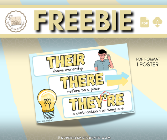 FREEBIE: Their, There, They're