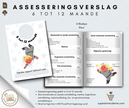 Report Card: 6 to 12 Months [Choose Language]