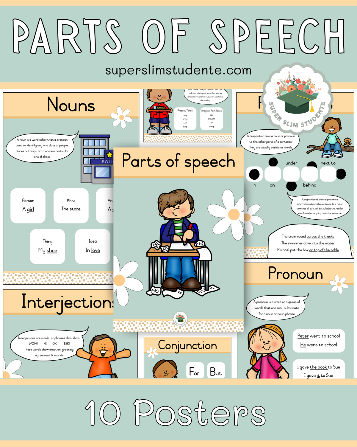Parts of speech / Daisy Chic Theme