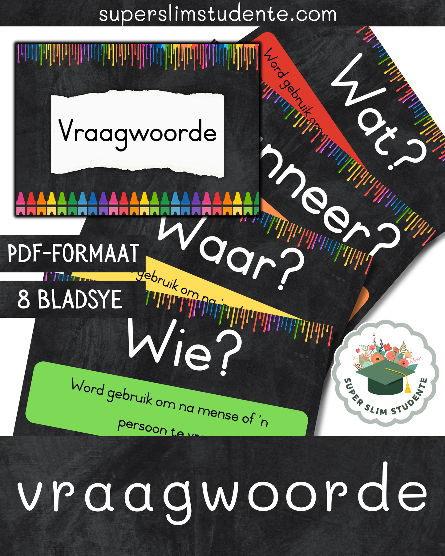 Vraagwoorde [Crayon Theme]