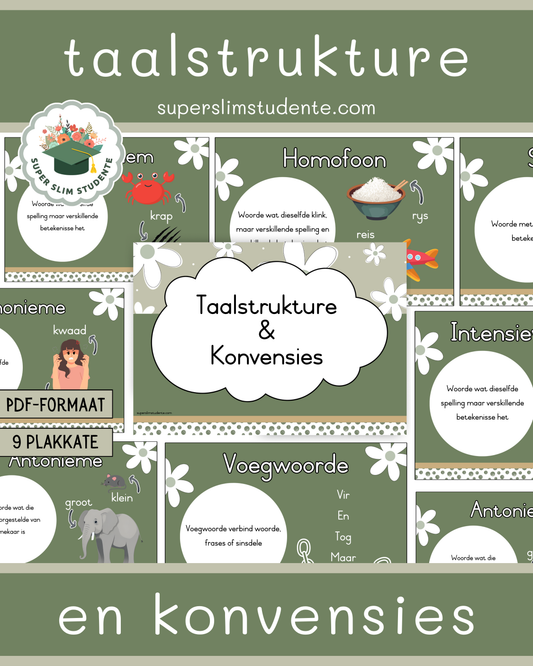 Taalstrukture en Konvensies / Daisy Chic Theme