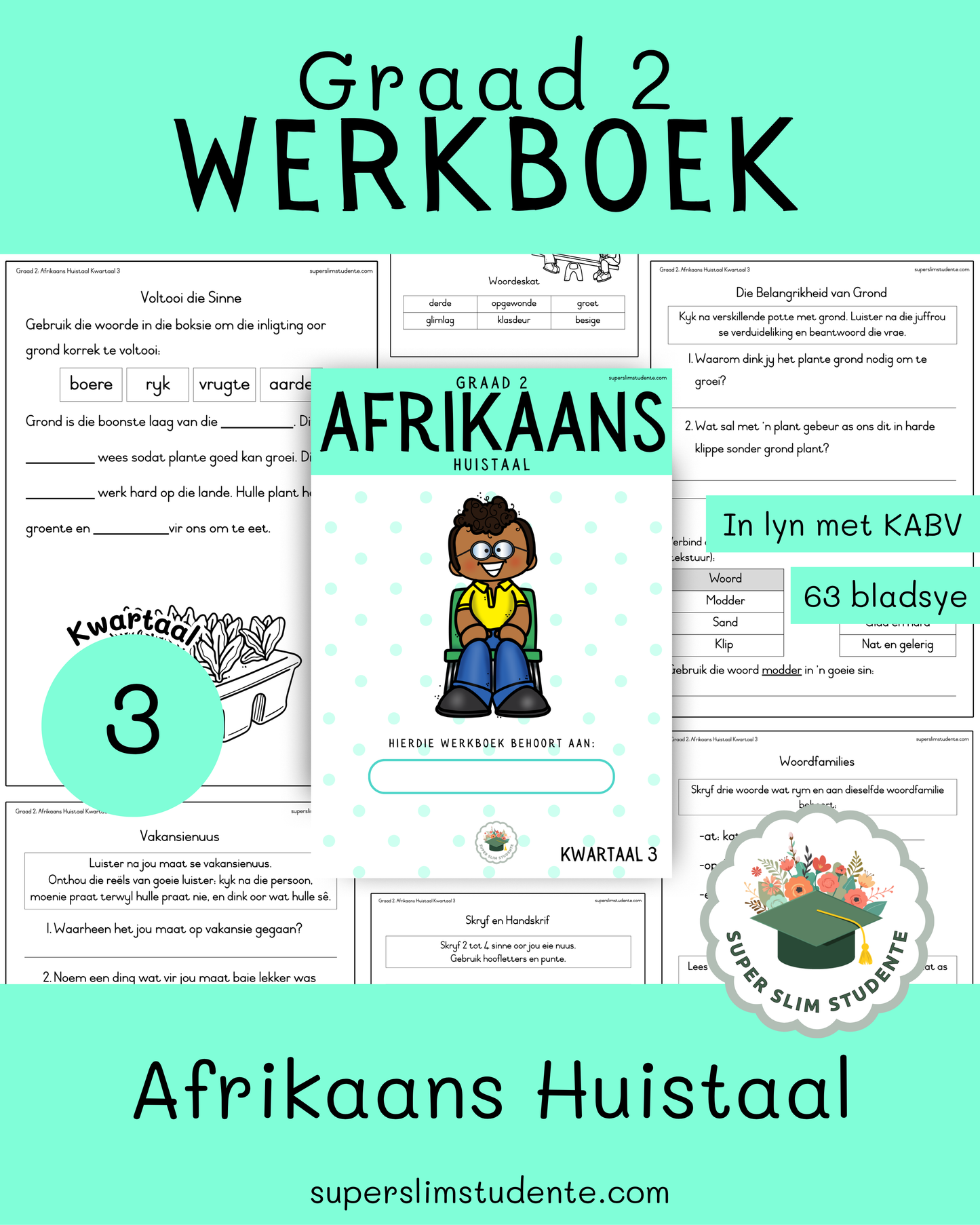 Gr. 2 Werkboek: Afrikaans Huistaal [Kwartaal 3]