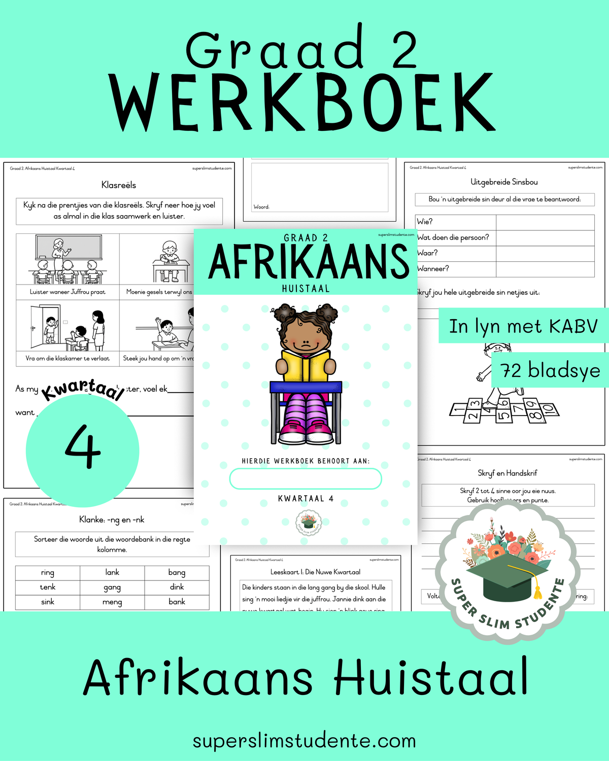 Gr. 2 Werkboek: Afrikaans Huistaal [Kwartaal 4]