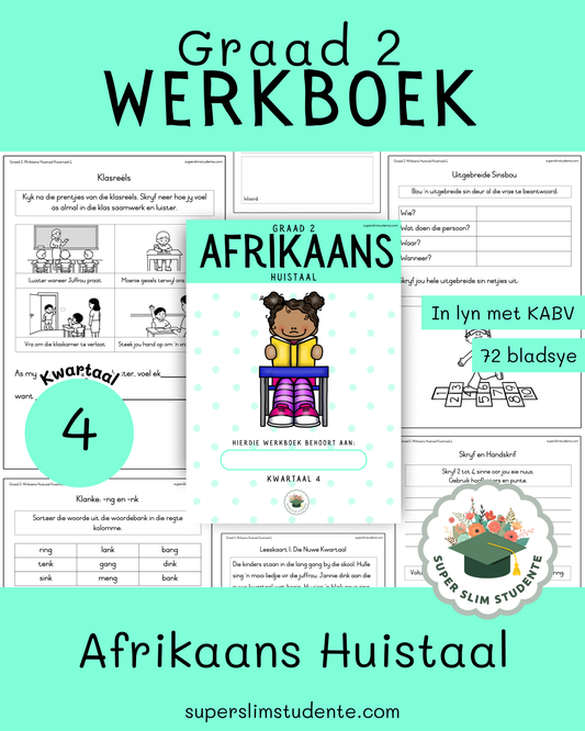 Gr. 2 Werkboek: Afrikaans Huistaal [Kwartaal 4]
