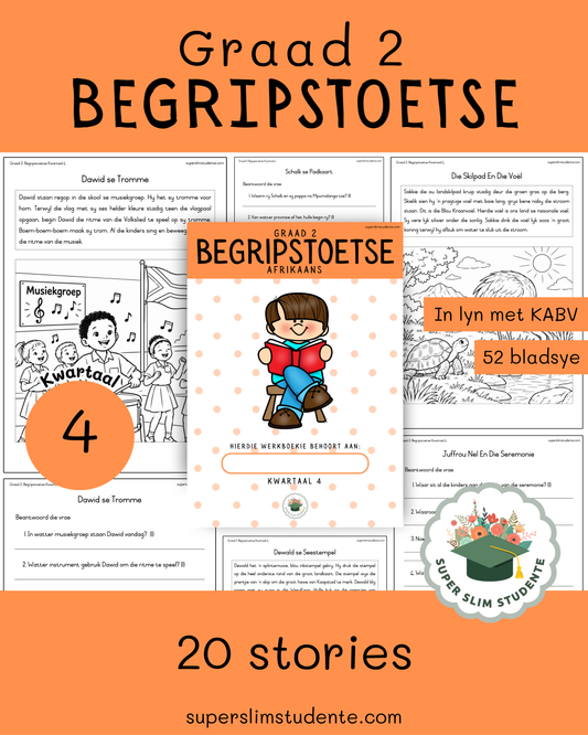 Gr. 2 Begripstoetse [Kwartaal 4]