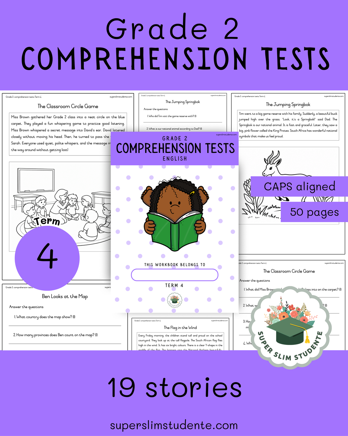 Gr. 2 Comprehension Tests [Term 4]