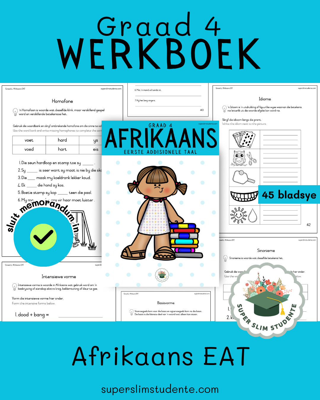 Gr. 4 Workbook: Afrikaans EAT
