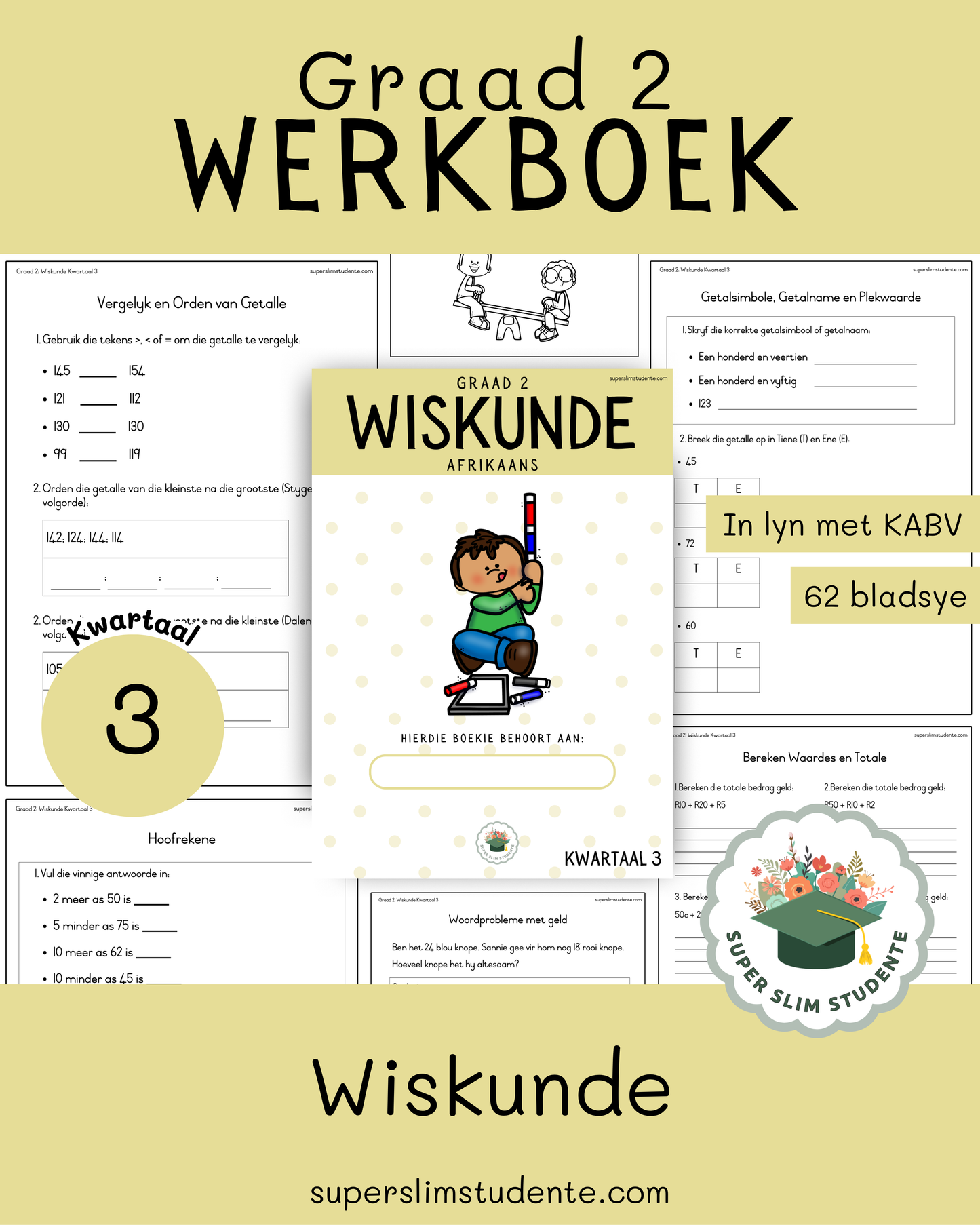 Gr. 2 Werkboek: Wiskunde [Kwartaal 3]