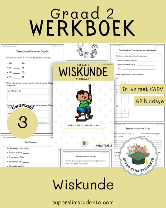 Gr. 2 Werkboek: Wiskunde [Kwartaal 3]