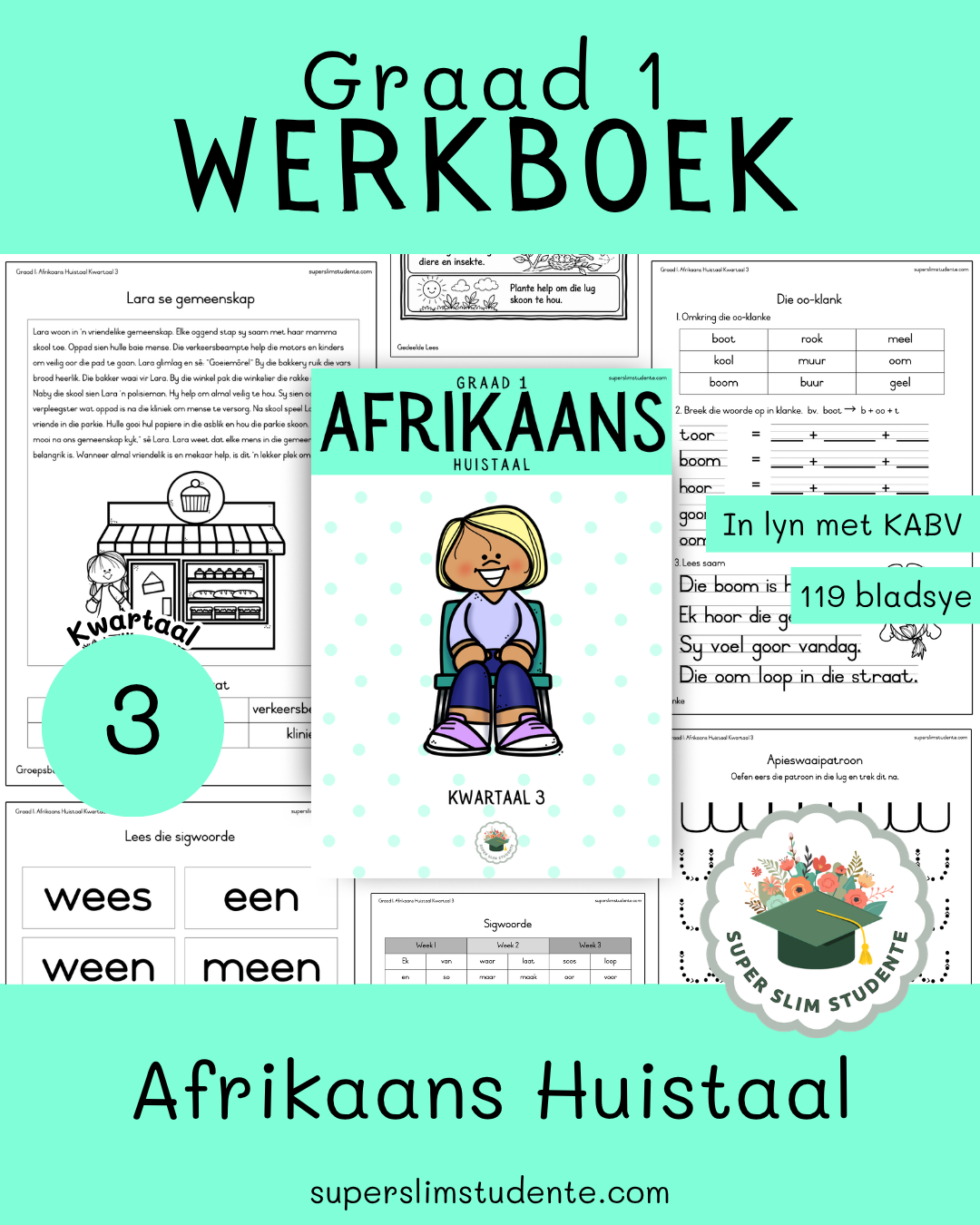 Gr. 1 Werkboek: Afrikaans Huistaal [Kwartaal 3]