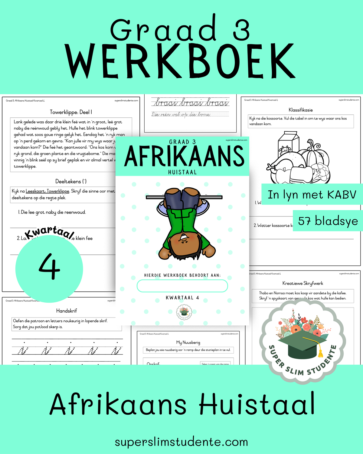 Gr. 3 Werkboek: Afrikaans Huistaal [Kwartaal 4]