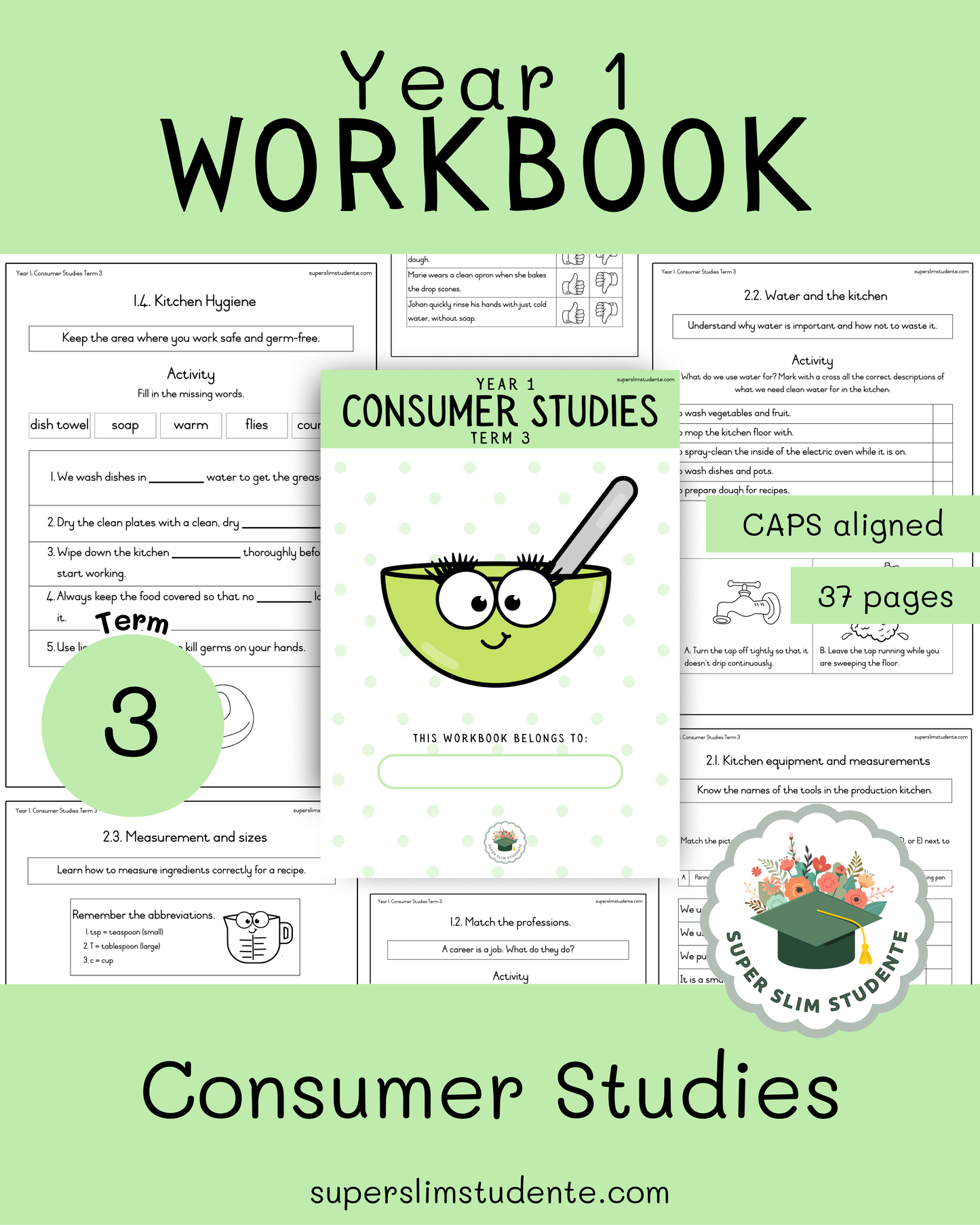 Year 1 Workbook: Consumer Studies [Term 3]
