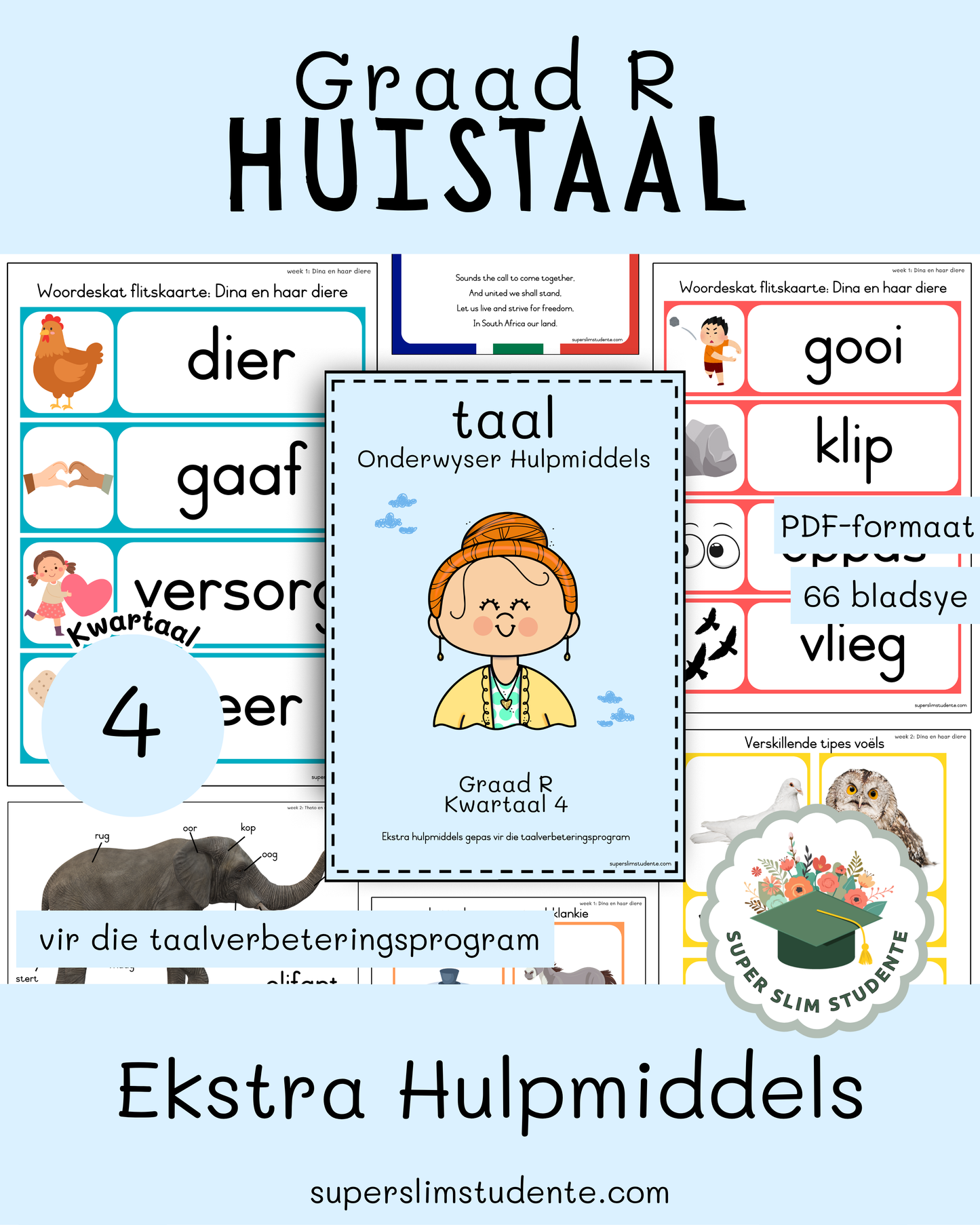 Gr. R Taalverbeteringsprogram: Ekstra Hulpmiddels [Kwartaal 4]