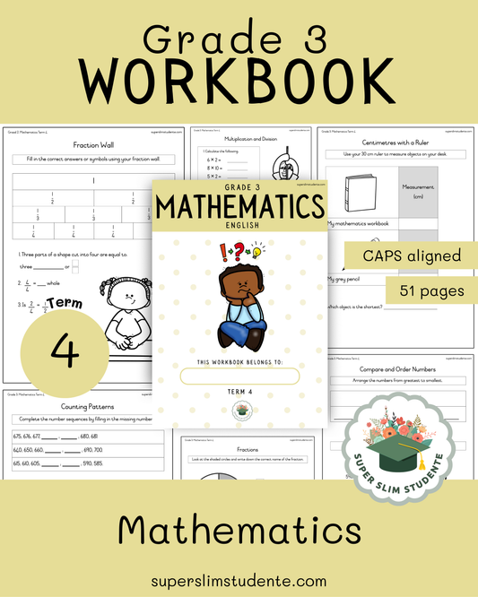 Gr. 3 Workbook: Mathematics [Term 4]