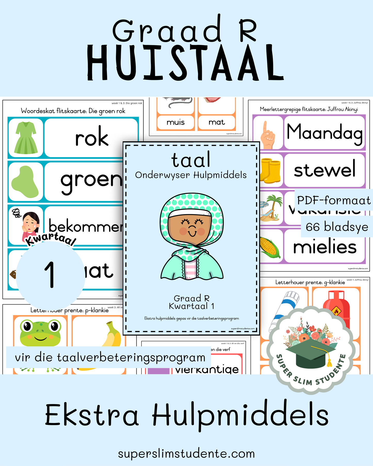 Gr. R Taalverbeteringsprogram: Ekstra Hulpmiddels [Kwartaal 1]