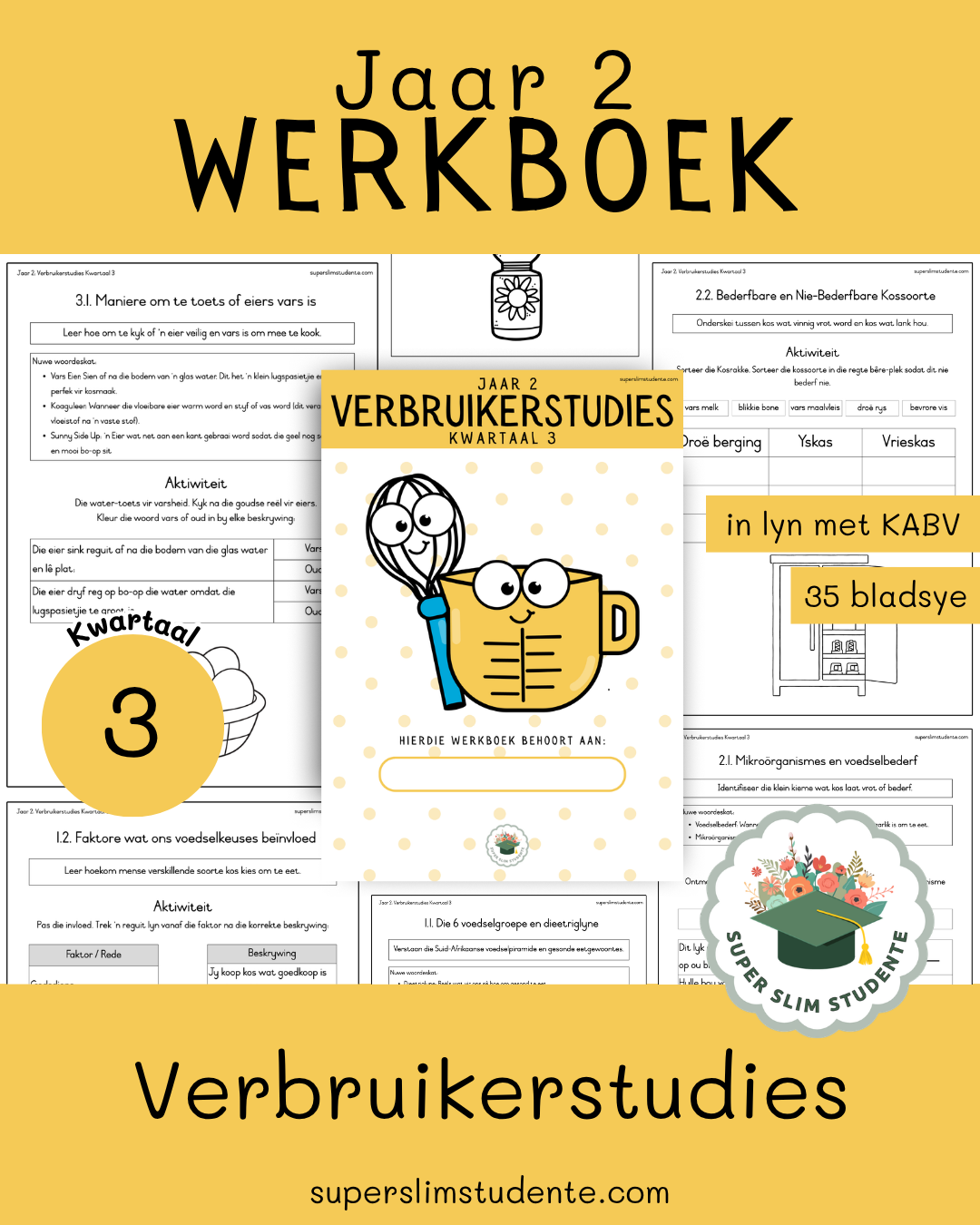 Jaar 2 Werkboek: Verbruikerstudies [Kwartaal 3]