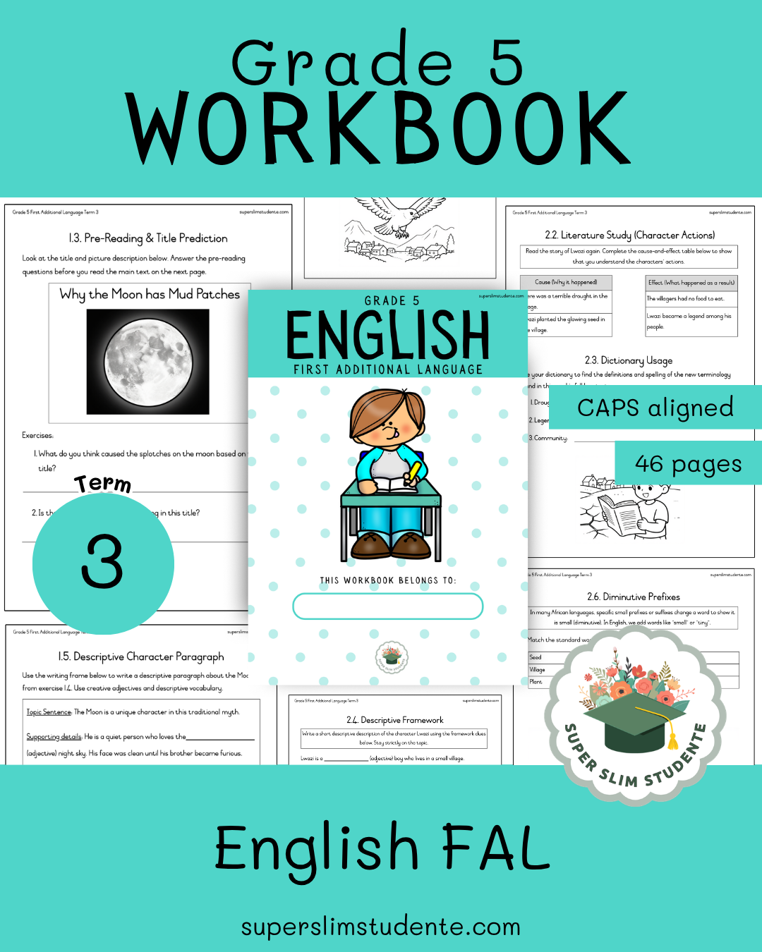 Gr. 5 Workbook: English FAL [Term 3]