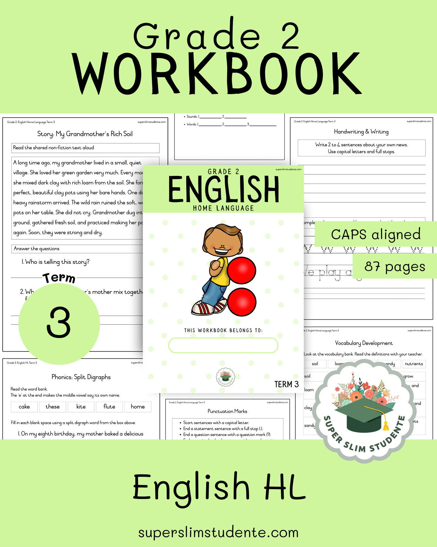 Gr. 2 Workbook: English HL [Term 3]
