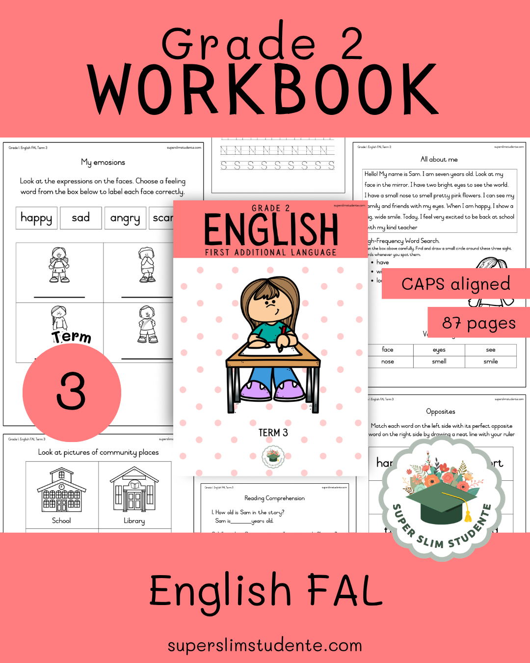 Gr. 2 Workbook: English First Additional Language [Term 3]