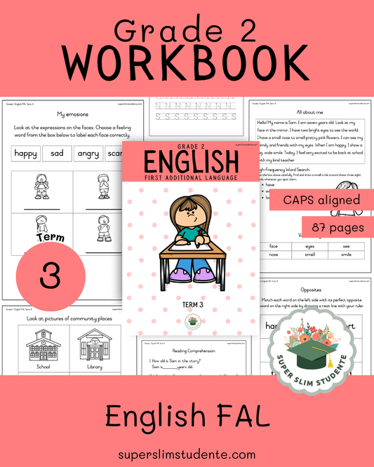 Gr. 2 Workbook: English First Additional Language [Term 3]