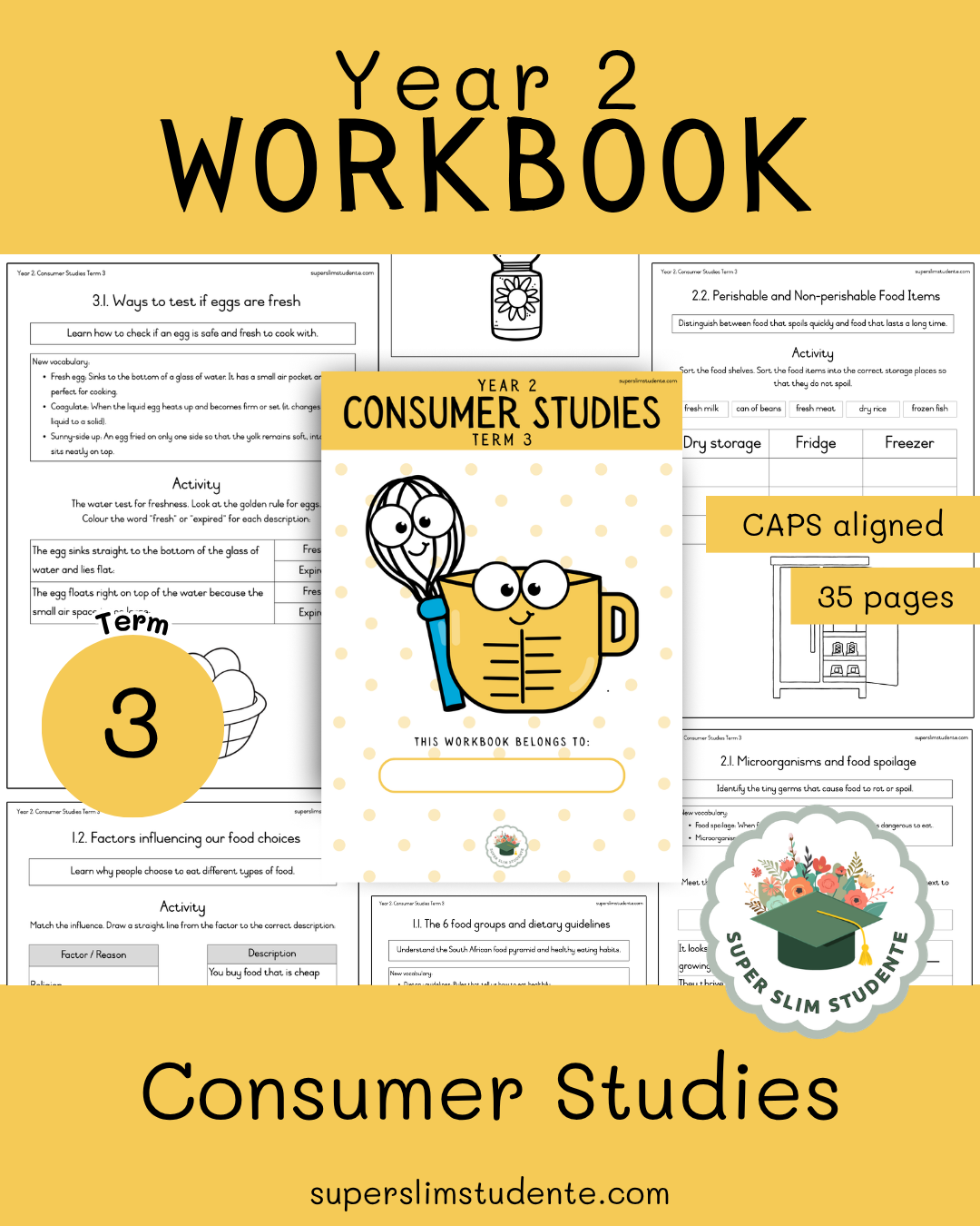 Year 2 Workbook: Consumer Studies [Term 3]