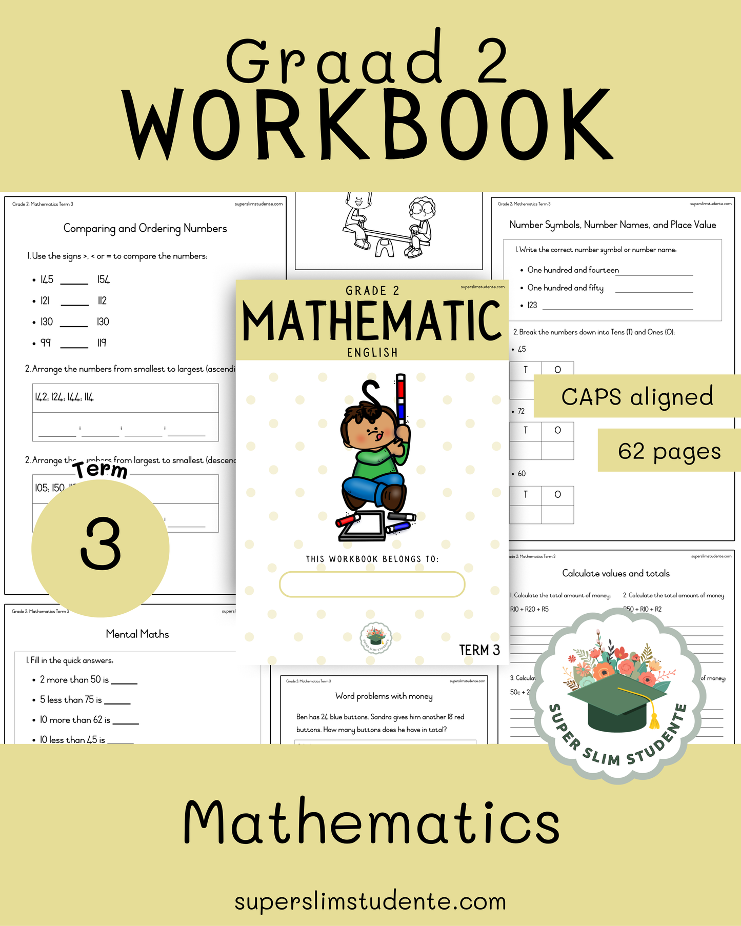 Gr. 2 Workbook: Mathematics [Term 3]