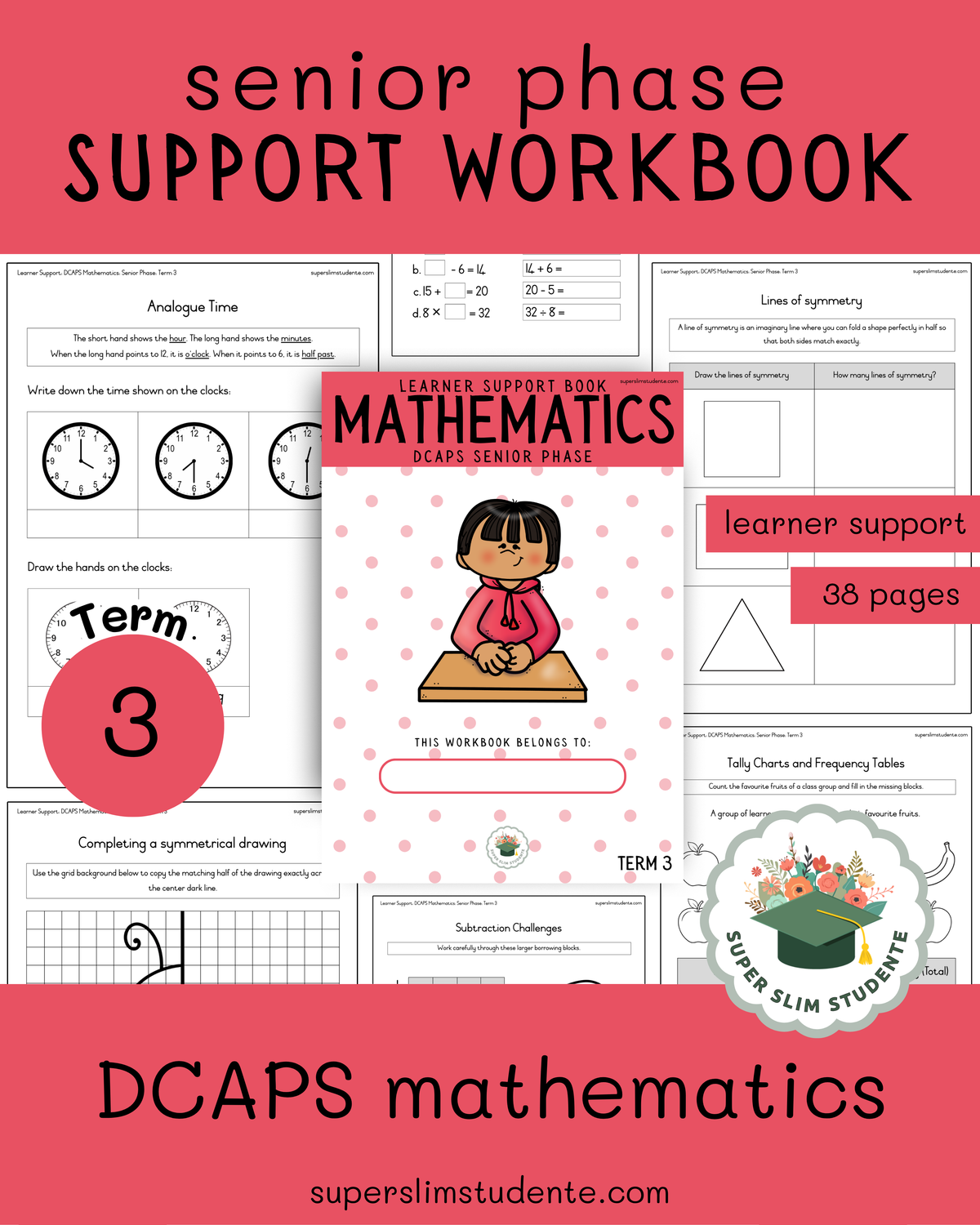 DCAPS Workbook: Mathematics Senior Phase [Term 3]
