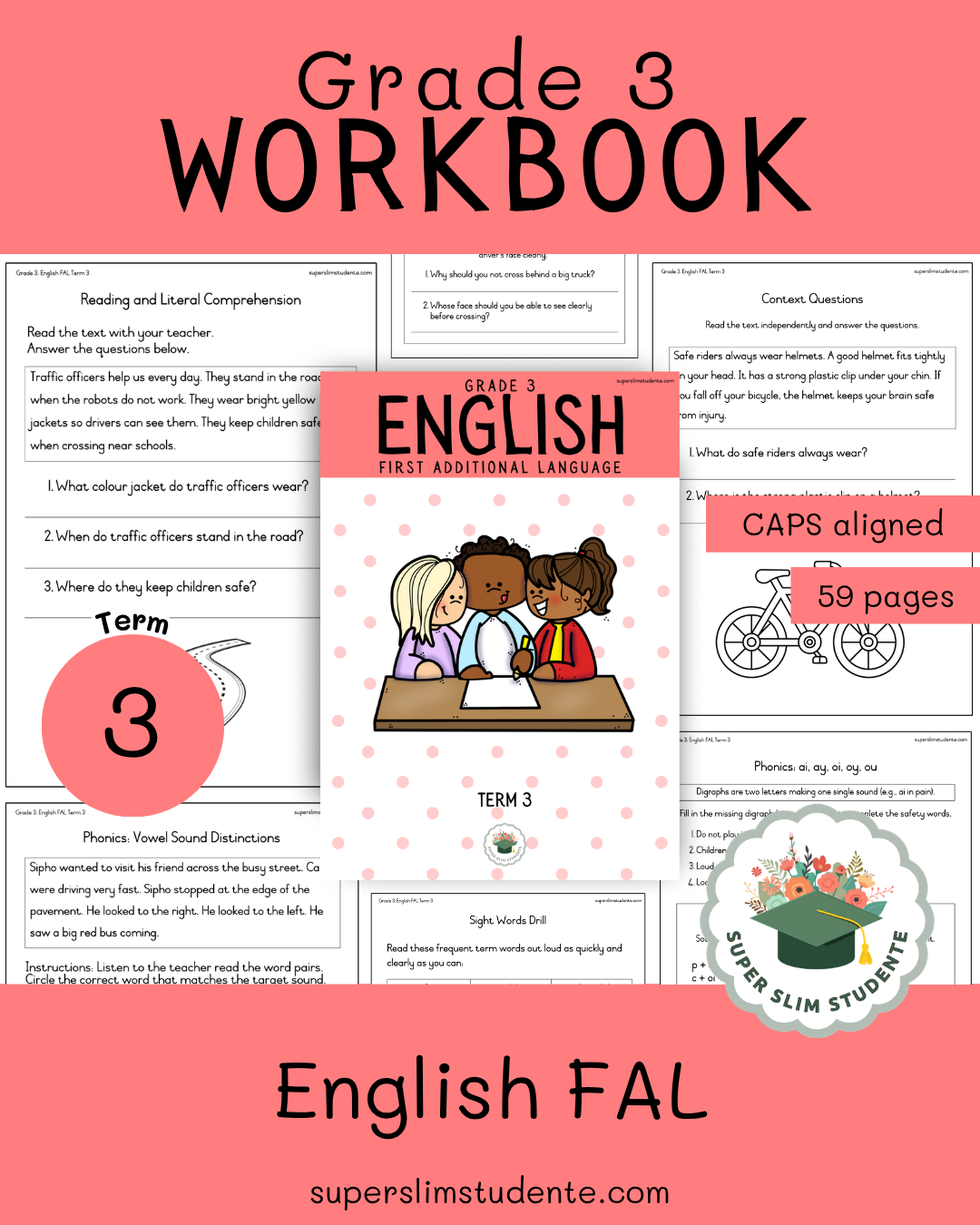 Gr. 3 Workbook: English First Additional Language [Term 3]