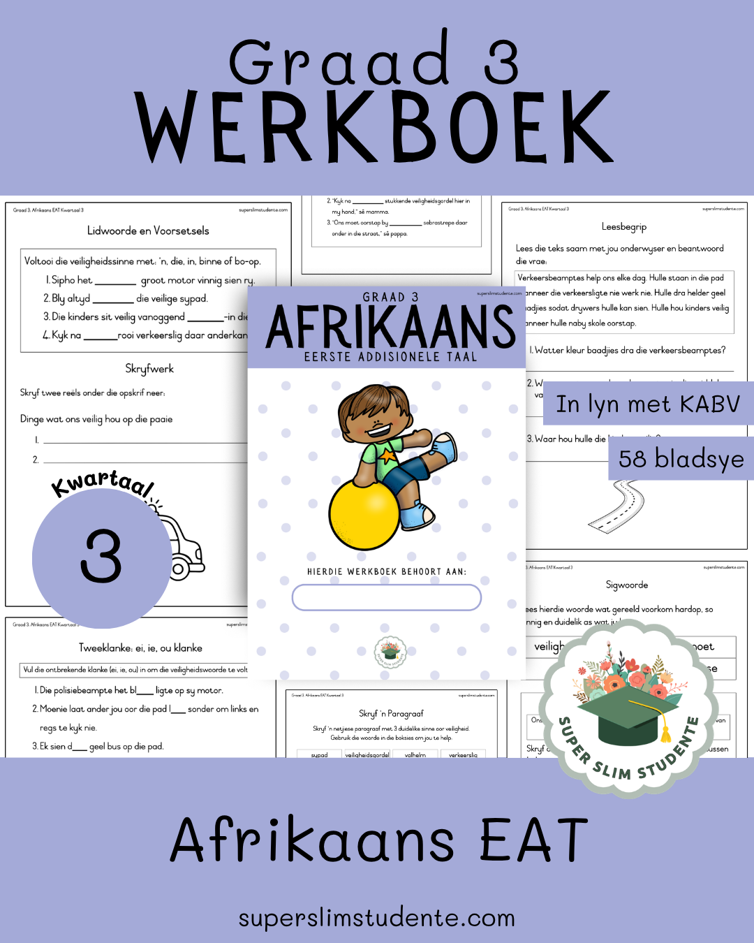 Gr. 3 Werkboek: Afrikaans EAT [Kwartaal 3]